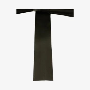 Rubberized roller zipper